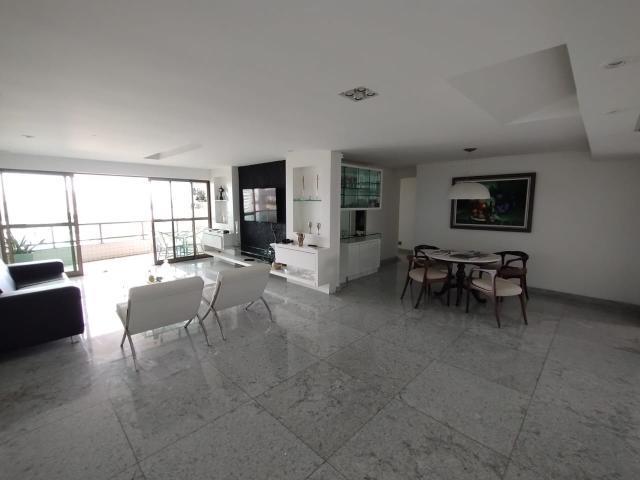 Poço da Panela 4 suítes 196m² nascente mobiliado andar alto lazer completo 3 vgs
