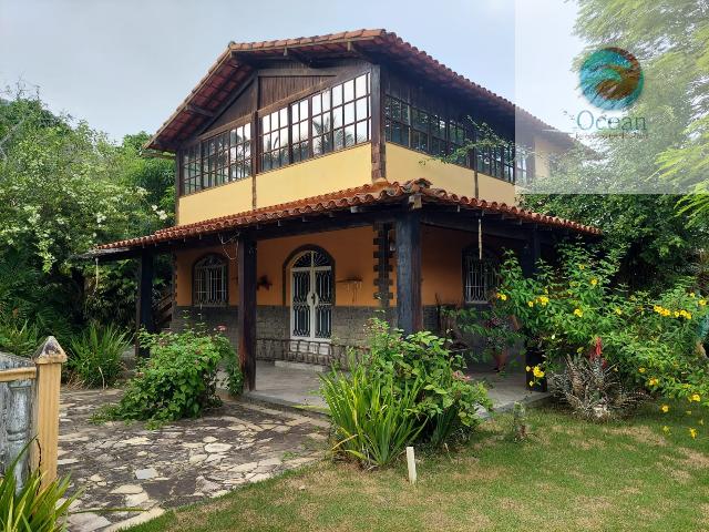 Ocean vende: itaipuaçu, casa 4qts, 2 quadras praia, piscina, churrasqueira, terreno 600M²