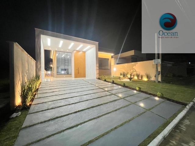 Ocean vende: Maricá, condomínio Pedra de Inoã, casa 3 suítes +closet, área gourmet completa.