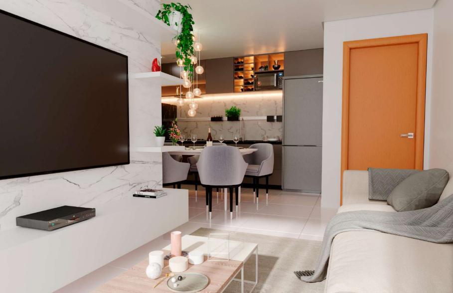 Apartamento à venda com 2 quartos, 50m² - Foto 4