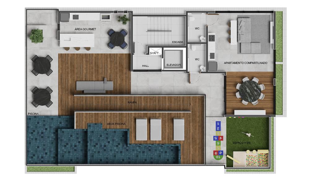 Apartamento à venda com 3 quartos, 68m² - Foto 11