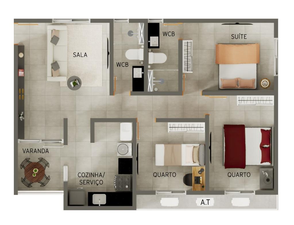 Apartamento à venda com 3 quartos, 154m² - Foto 21