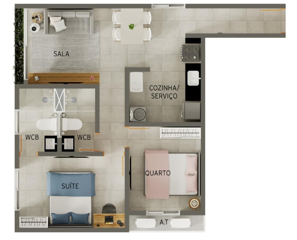 Apartamento à venda com 3 quartos, 154m² - Foto 19