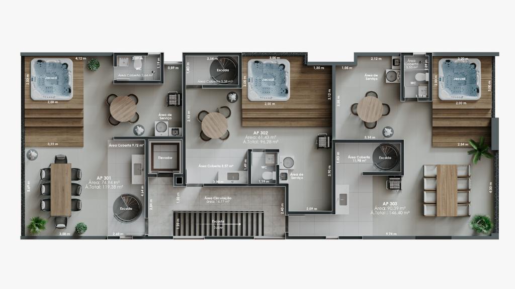 Apartamento à venda com 3 quartos, 90m² - Foto 6