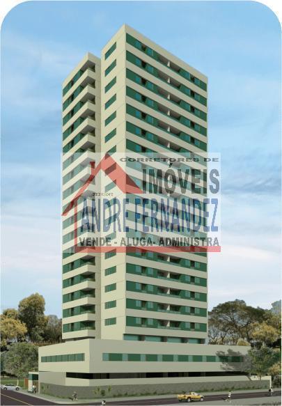 Ed. Estação Marcos Freire Varanda 3Qtos 3Suítes, Lavabo, 02vagas garagem na Beira mar Casa Caiada