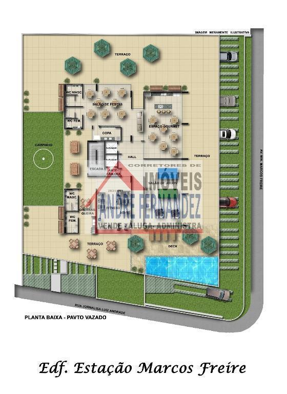 Apartamento à venda com 3 quartos, 3 suítes, 2 vagas e 95m² no Casa Caiada, Olinda (PE) — foto 18 de 18