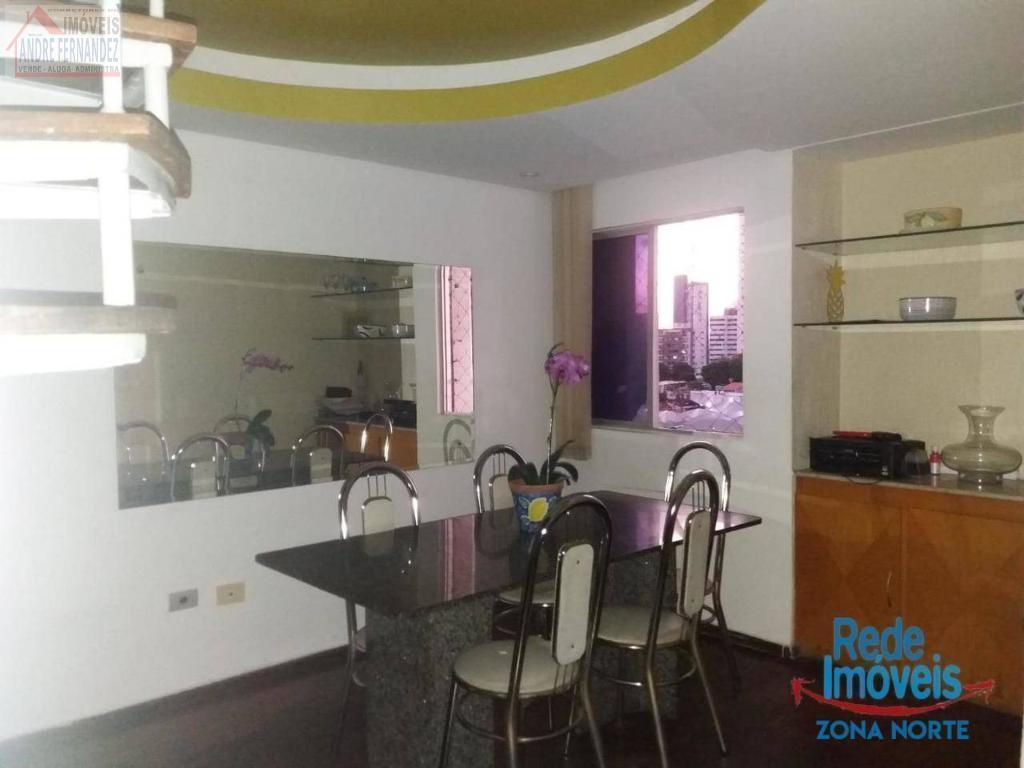 Cobertura 05Qtos 2Suites 177m² Vendo Apto duplex na Torre BAIXOU pra 390mil