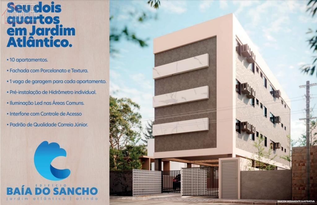 02 QUARTOS SUÍTE VARANDA 52m² LANÇAMENTO ÁREA NOBRE DE JARDIM ATLÂNTICO Edifício BAIA DO SANCHE