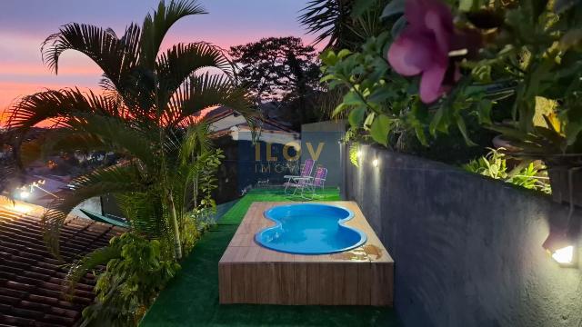 Cafuba Piratininga Casa com Vista para a Lagoa 2 quartos com piscina junto a Reserva Ambiental